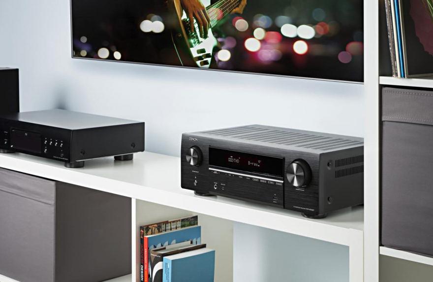5.2-канальный Denon AVR-X550BT включает пять усилителей на дискретных элементах и достигает высокой мощности в 90 Вт на канал, потрясающей достоверности звучания и невероятного динамического диапазона
