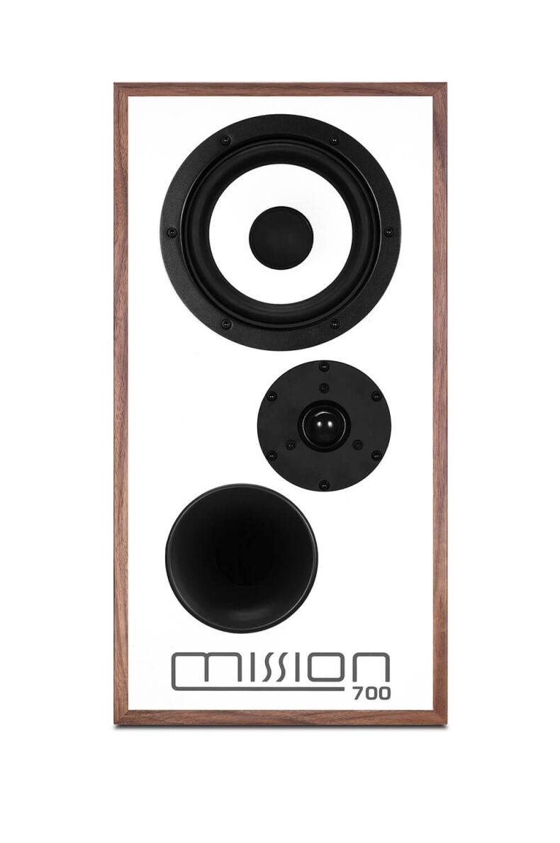 Mission 700 walnut high gloss