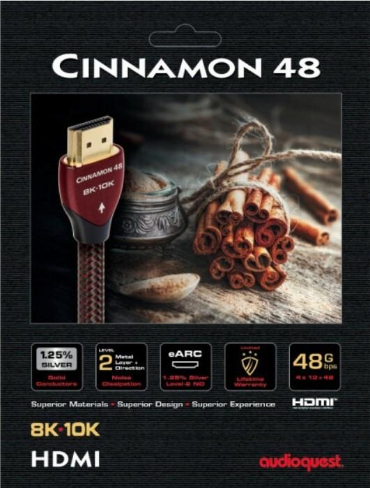 AudioQuest HDMI Cinnamon48 8K-10K 1.0 м.