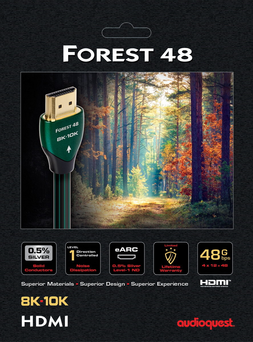 AudioQuest HDMI Forest48 8K-10K 2.0 м