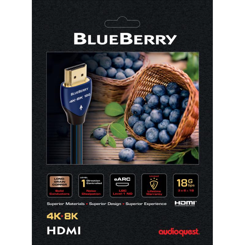 AudioQuest HDMI BlueBerry 4K-8K 1.0 