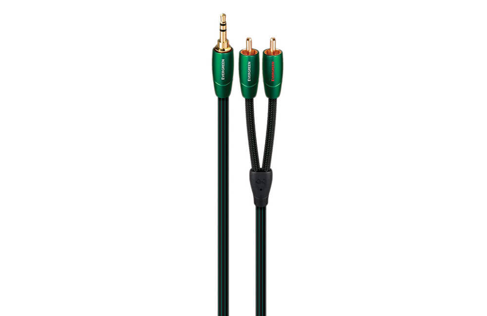 AudioQuest Evergreen 3,5 mm-2 RCA 1 