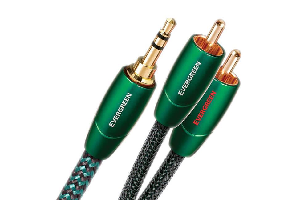 AudioQuest Evergreen 3,5 mm-2 RCA 1 