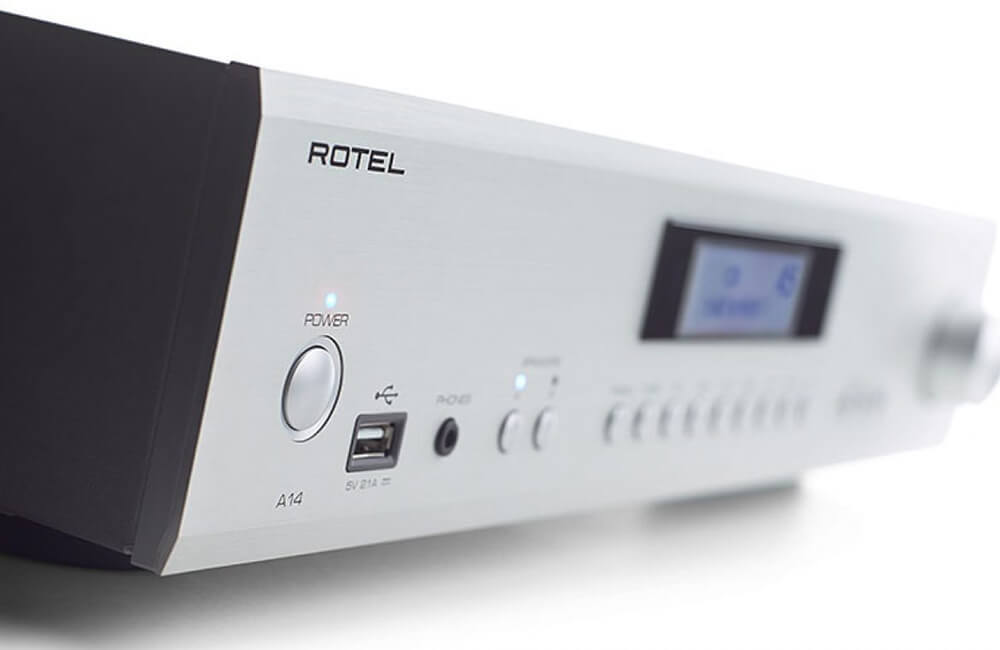 Rotel A14MKII Silver