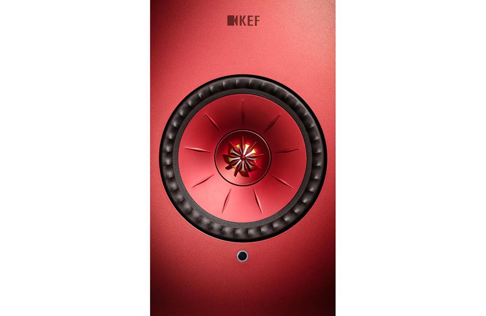 KEF LSX Maroon