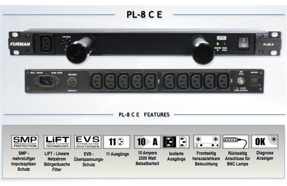 Furman PL-8C E