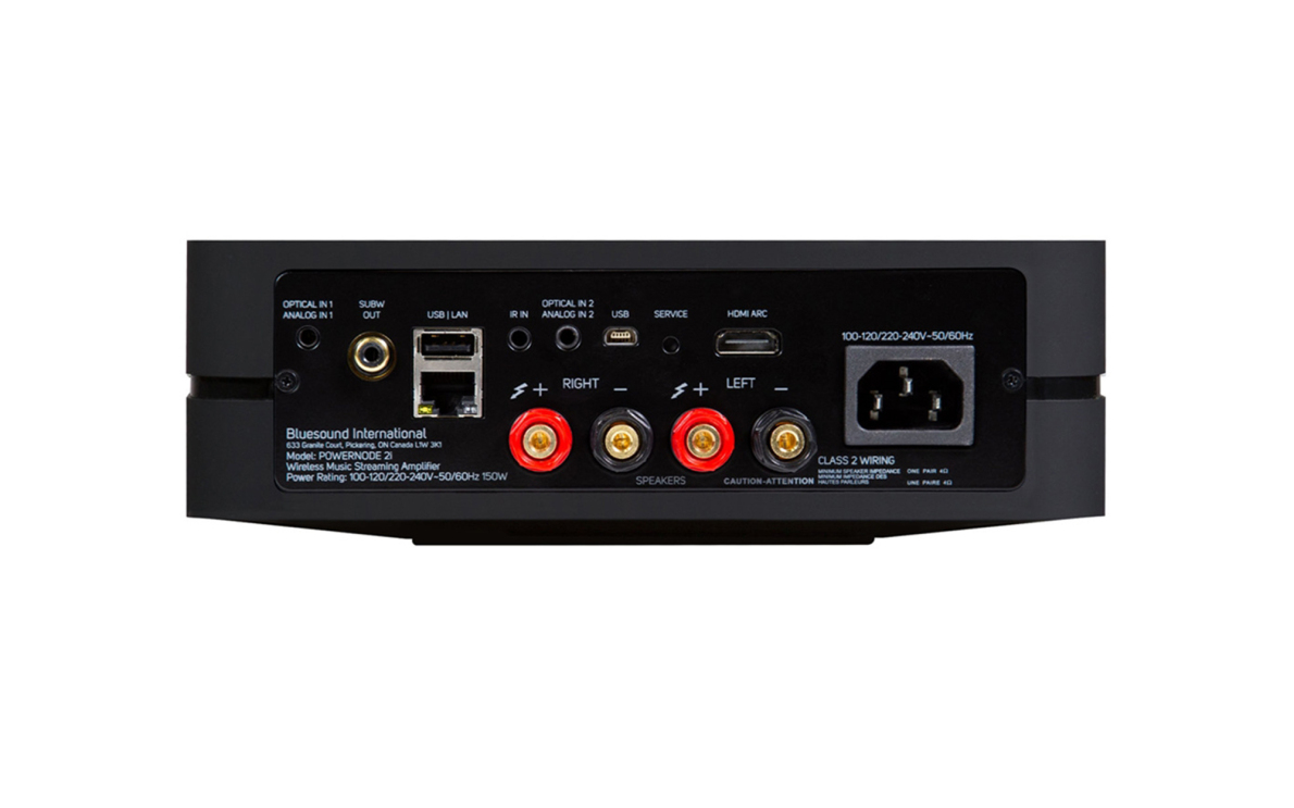 Bluesound POWERNODE 2i HDMI Black