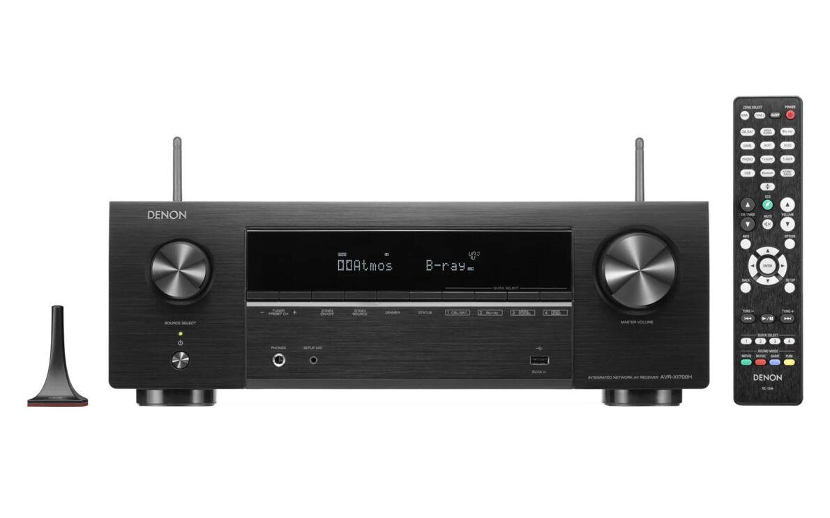 Denon AVR-X1700H Black