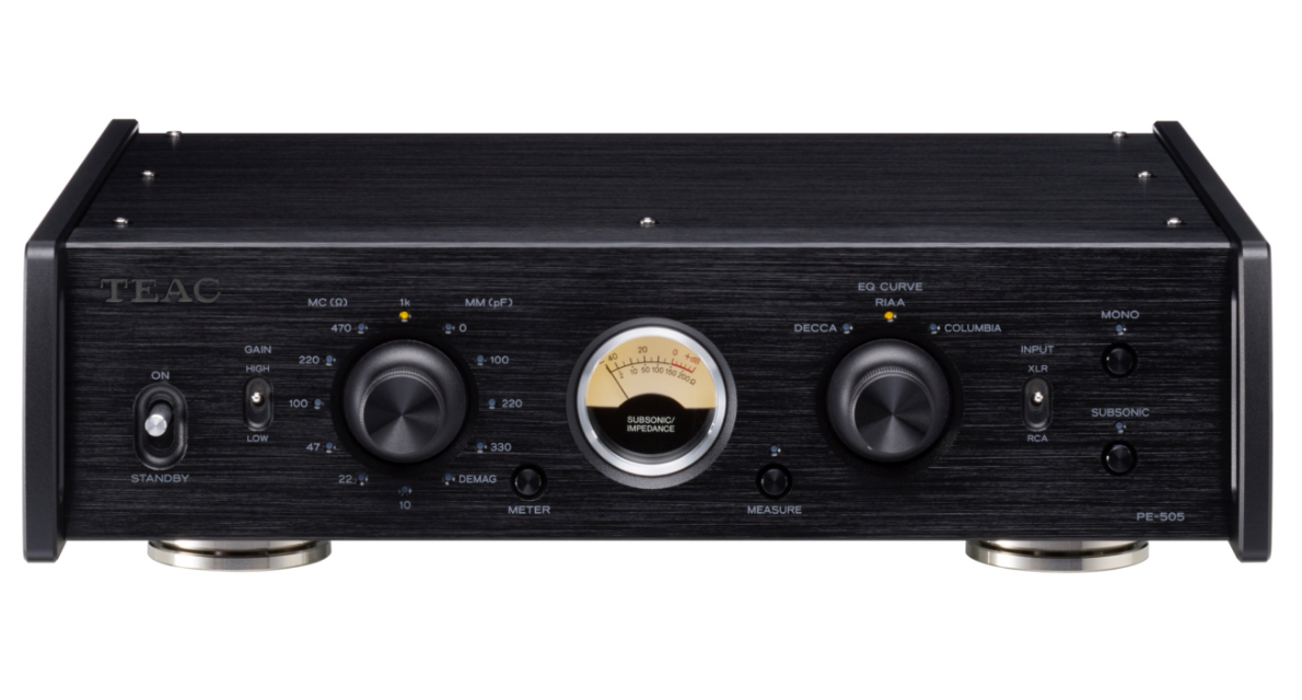 TEAC PE-505 Black